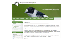 Desktop Screenshot of hungarianbirdwatching.com